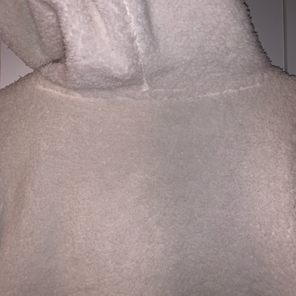 M AE Fleece Tribal Pattern Hooded Jacket - Picture 13 of 15